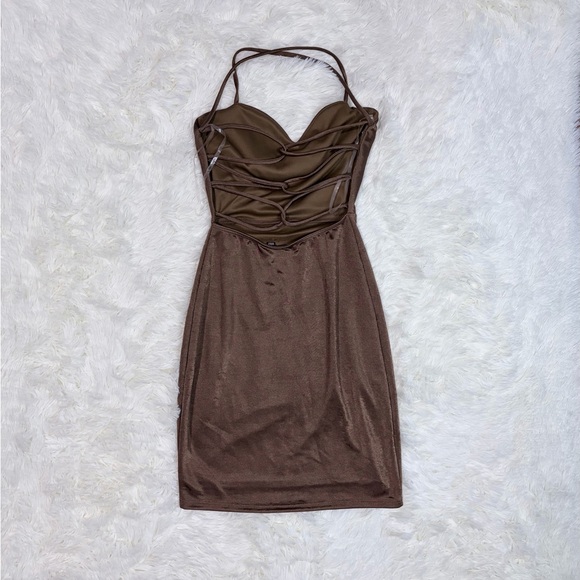 Windsor Strappy Back Mini Dress - Picture 2 of 4